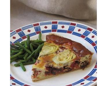 Quiche aux coeurs d'artichaut