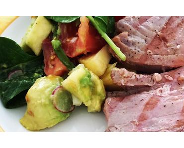 Thon rouge à la plancha :recette express