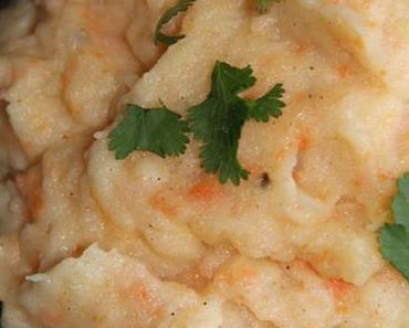 ECRASE DE POMMES DE TERRE ET CAROTTES AUX EPICES