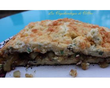 Omelette soufflée garnie