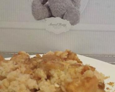 Crumble ultra gourmand! beurre de cacahuète, caramel...vous allez fondre!