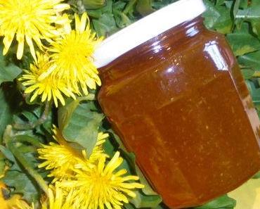 Gelée de fleurs de pissenlit