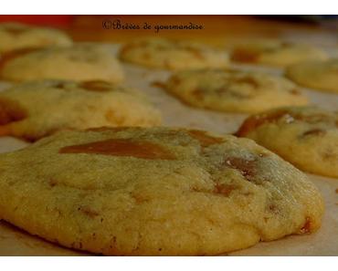 Cookies chocolat au lait et caramel