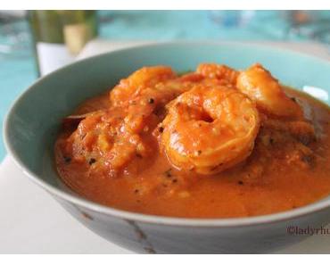 Curry de crevettes