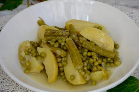 Jardinière de légumes verts