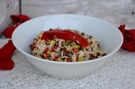 Salade de riz "mexicaine&quot;