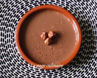 Yaourts flan chocolat et nutella