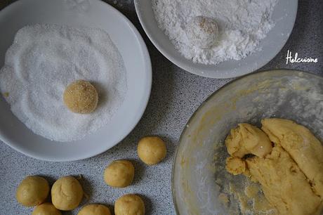 Biscuits aux citrons ou Biscuits d'Hélène