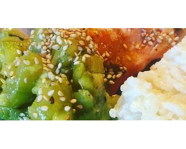 Filet de saumon au miel et au sésame