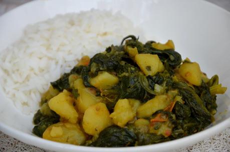 Aloo palak