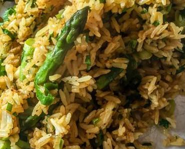 Green is my color – Riz printanier aux asperges vertes