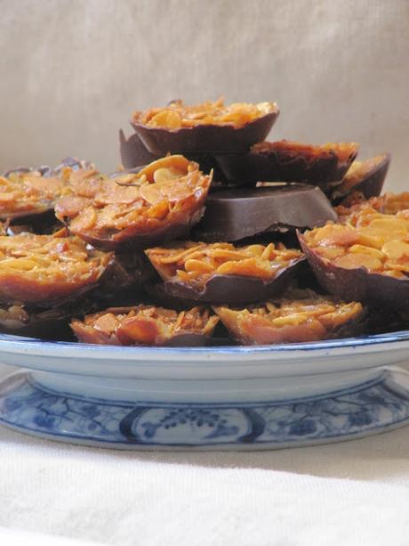 Florentins aux amandes et aux cacahuètes