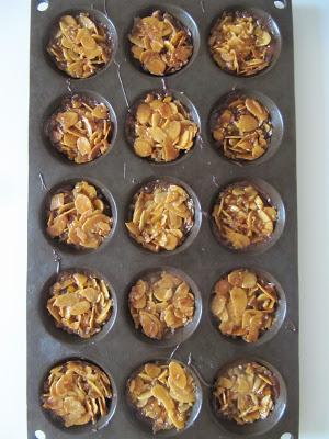 Florentins aux amandes et aux cacahuètes