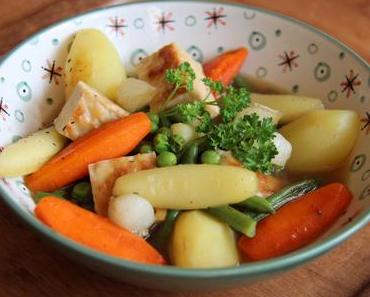 Navarin  printanier au tempeh