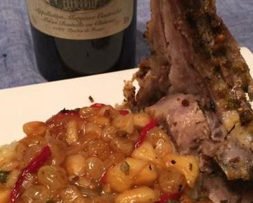 Carré d’agneau aux épices à la Ducasse
