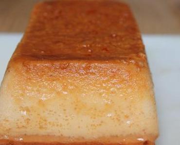 Flan à la confiture de letchis ou litchis