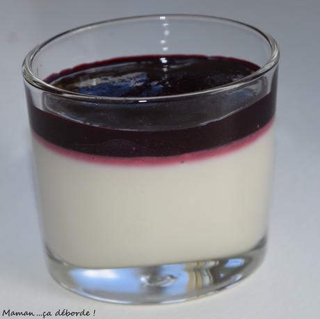 Panna cotta à l'infusion de peaux de banane