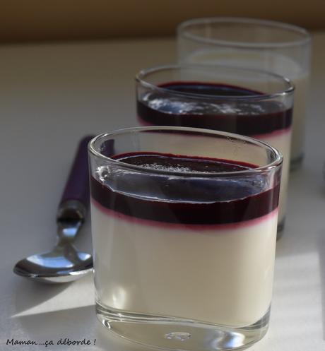 Panna cotta à l'infusion de peaux de banane