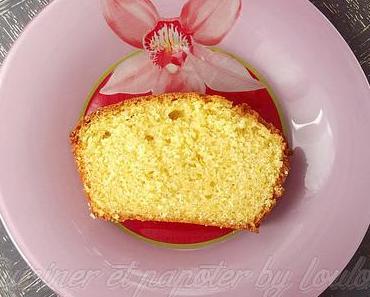 Cake au citron comme une madeleine
