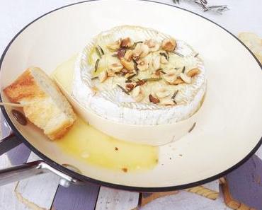 Camembert Gratiné Noisettes Miel Romarin