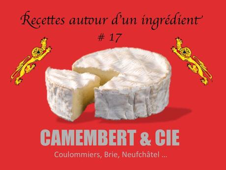 Glace au camembert et petites tatins pomme-échalote