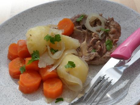 Agneau, carotte, pomme de terre