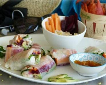 " Bataille Food # 34 " Rouleaux de printemps chics