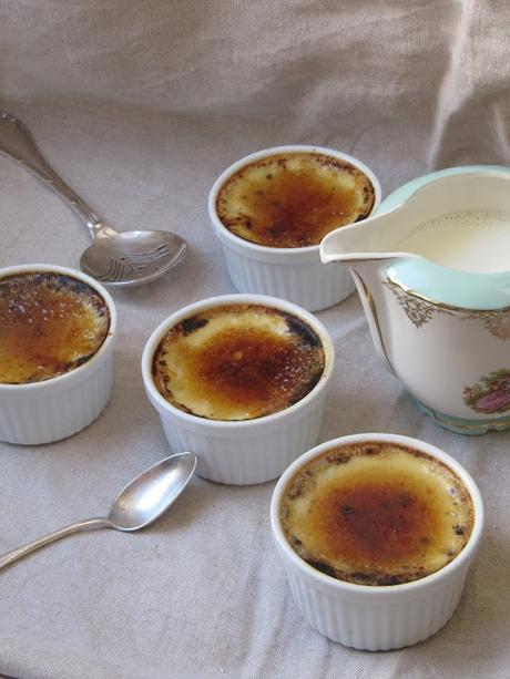 Oeufs au lait à la fleur d'oranger