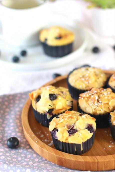 Muffins aux myrtilles (au buttermilk)