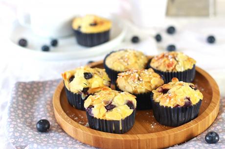 Muffins aux myrtilles (au buttermilk)