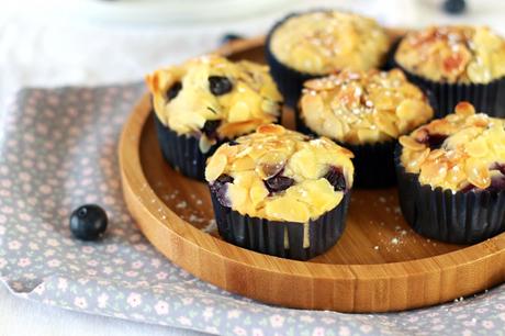 Muffins aux myrtilles (au buttermilk)