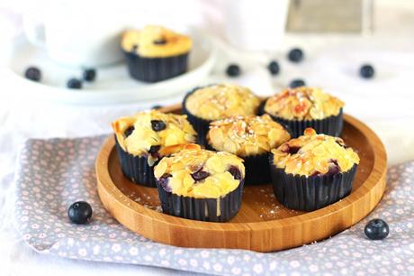 Muffins aux myrtilles (au buttermilk)