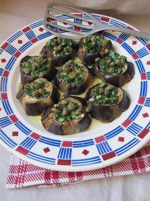 Des aubergines vinaigrette à Rome