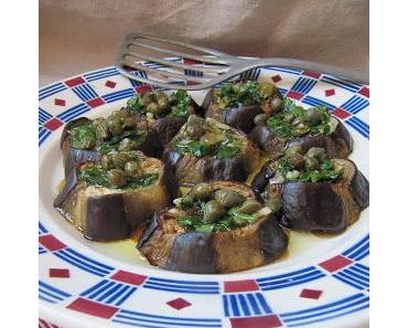 Des aubergines vinaigrette à Rome