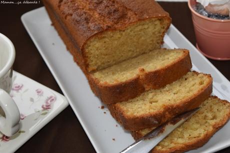 Cake au mascarpone et aux trois vanilles