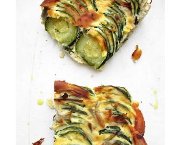 Flan de Courgette au Brocciu