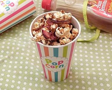 Pop corn apéritif au bacon et sirop d'érable / Bacon and maple syrup popcorn