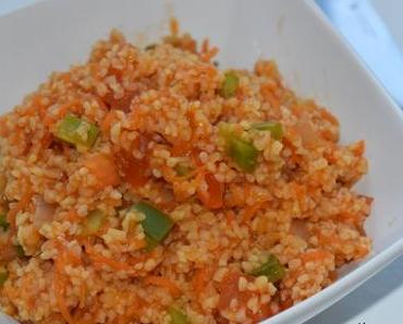 Boulghour aux légumes