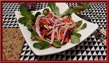 Salade de carottes et de betteraves