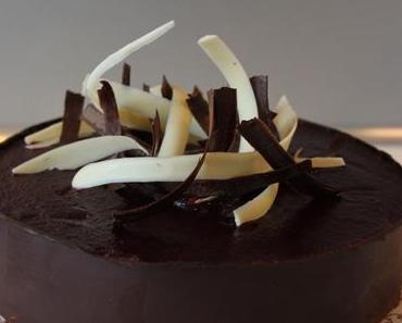 Bavarois cassis chocolat blanc