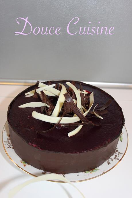 Bavarois Cassis Chocolat Blanc