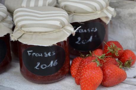 Confiture de fraises Gariguettes