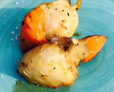 Noix de Saint Jacques rôties au citron et au Nuoc-mâm