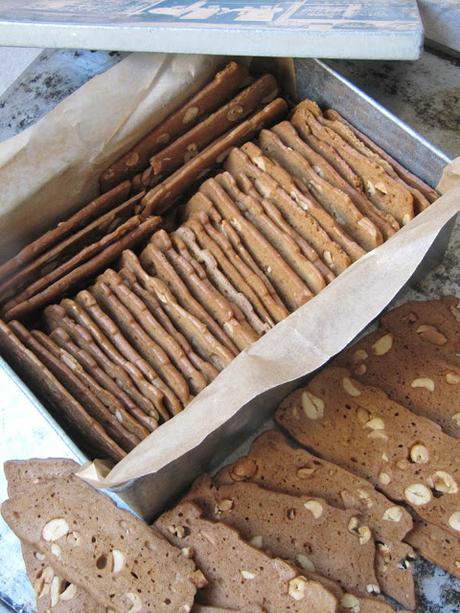 Biscuits croustillants aux cacahuètes