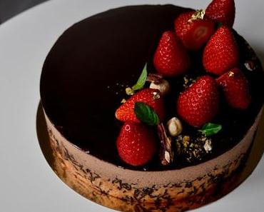 Bavaroise au chocolat-praliné