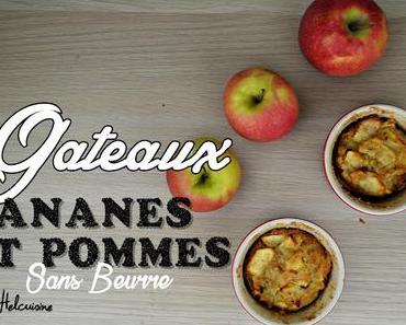 Gâteaux Pommes Banane Sans Beurre