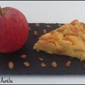 Clafoutis aux pommes et éclats de caramel - Les pâtisseries d'Aurélie