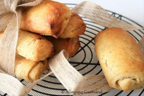 Pains au chocolat Bio, sans oeufs ni gluten .....