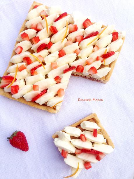 Tarte aux Fraises et à la Fleur d’Oranger  dans DESSERTS tarte-fraises-fleur-doranger-fp2