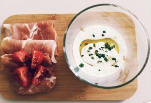 Une verrine Dolce Vita, pleine de soleil et de fraîcheur